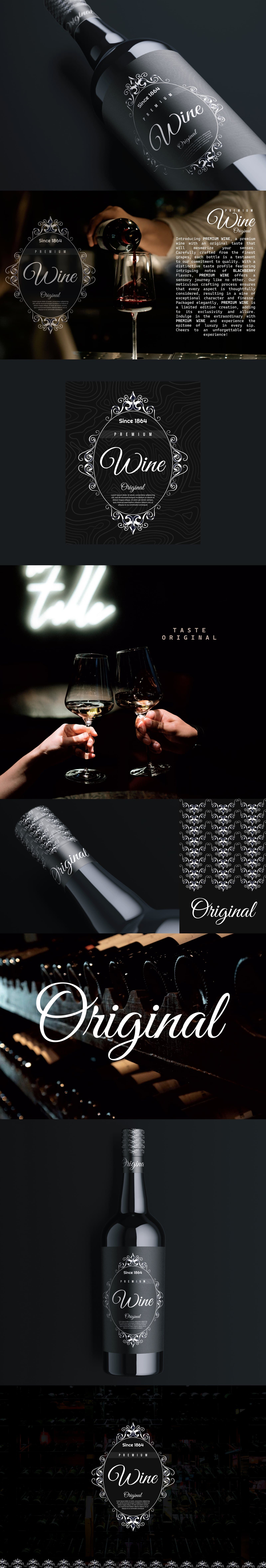 Full Since 1864 case study — bottle, label details, lifestyle photography and label system