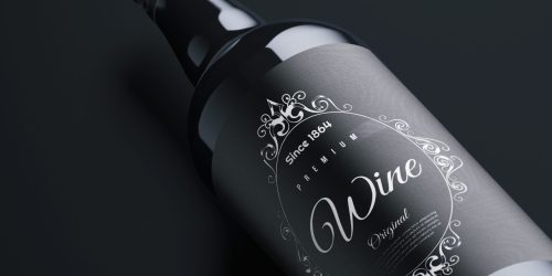 Wine Label Design, Packaging Design, Label Design. Design by graphic designer and visual artist